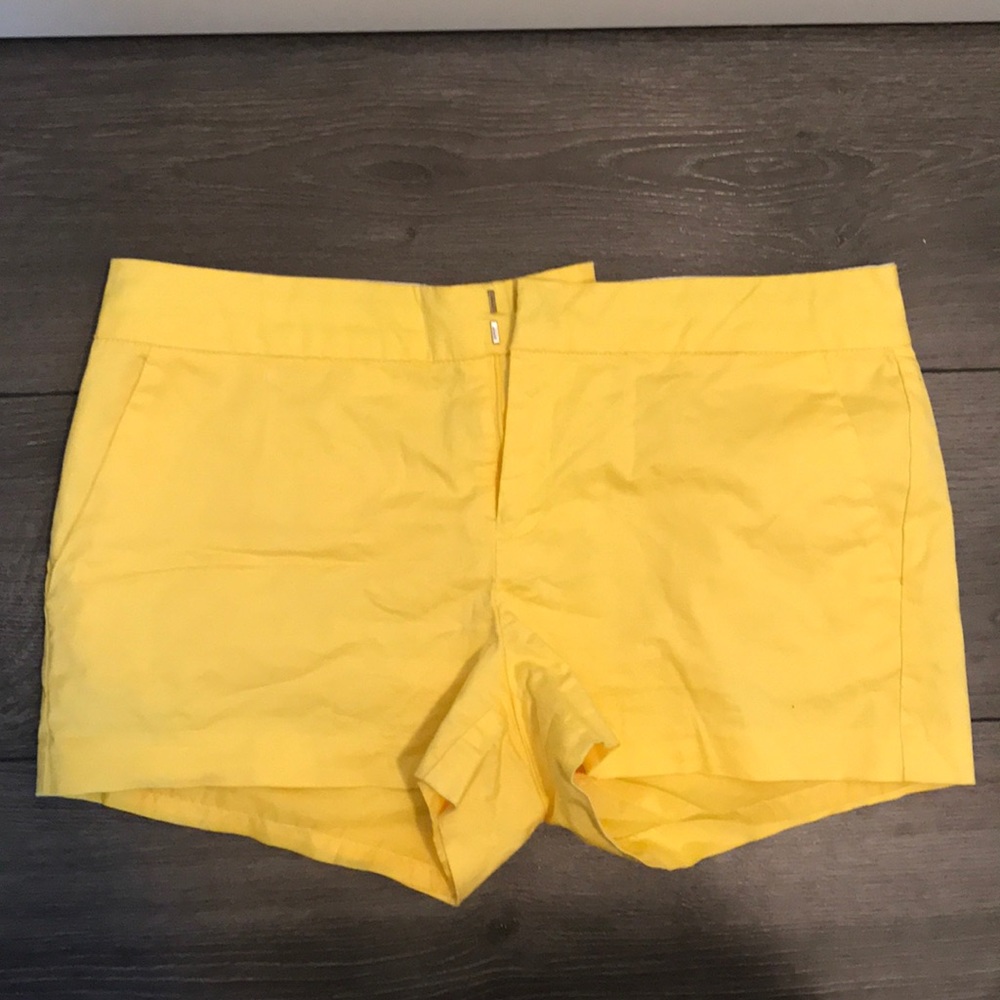 Yellow shorts